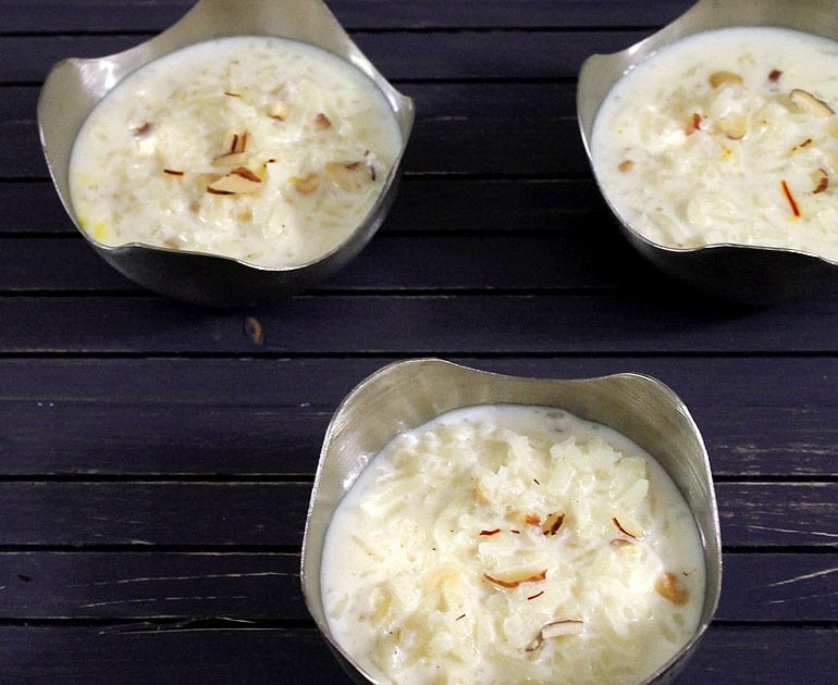 Rice Kheer Recipe (Chawal Ki Kheer)