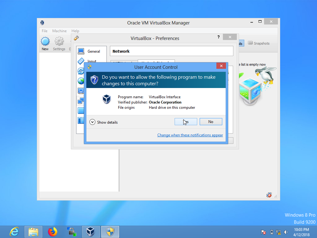 Virtualbox цифровая подпись.