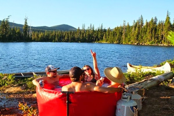 Portable hot tub super models
