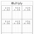 multiplication 3 digit by 1 digit free multiplication worksheets - free two digits math worksheets activity shelter | multiplication worksheets two digit by one digit