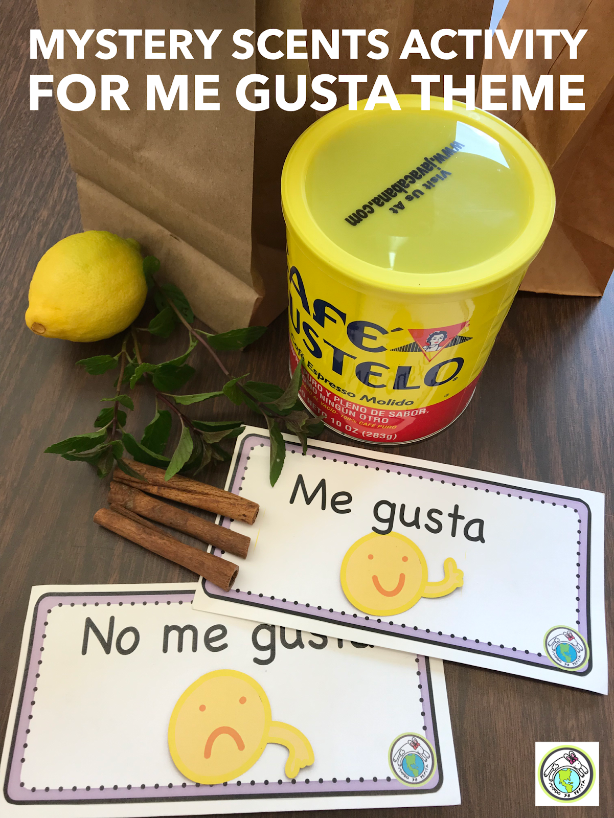 Mystery Scents Activity for Me Gusta (Preferences) Theme Mundo de Pepita