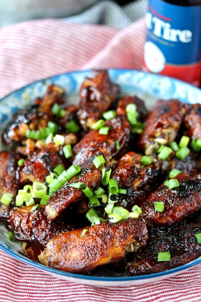 Slow Cooker Asian Glazed Wings Karen's Kitchen Stories