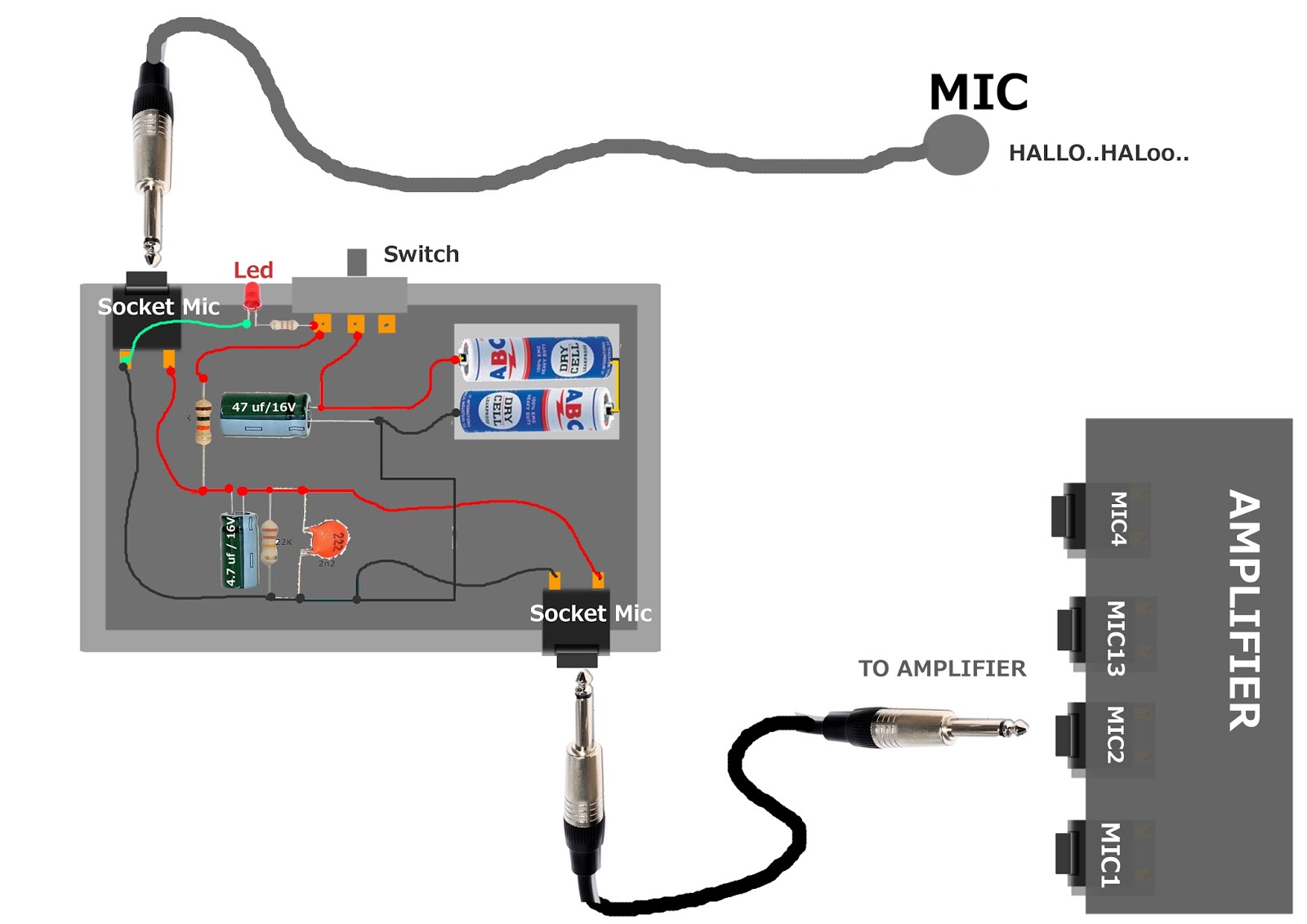 Untuk Pemula For Beginer Membuat Mic Untuk Imam Shalat