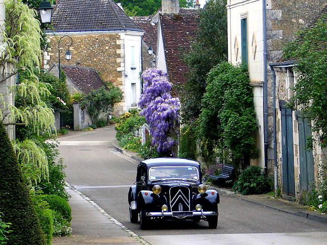 Photographed by Susan Walter. Tour the Loire Valley with a classic car and a private guide.