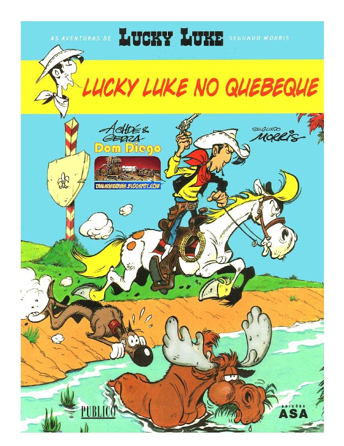 Lucky Luke - PT0073 - Lucky Luke no Quebeque_ LEITURA DE QUADRINHOS ONLINE em PORTUGUES