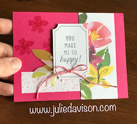 3 Blissful Blooms Alternative Cards ~ Paper Pumpkin August 2018 ~ Stampin' Up! ~ www.juliedavison.com