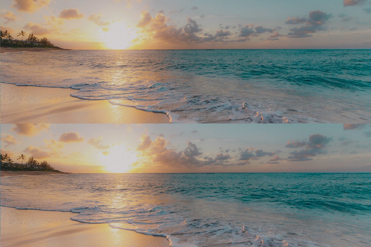 Preset Camera Raw & Mobile - Beach Vibes Presets ( XMP, DNG)
