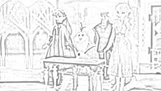 Frozen II Arendelle Castle Playset coloring pages coloring.filminspector.com