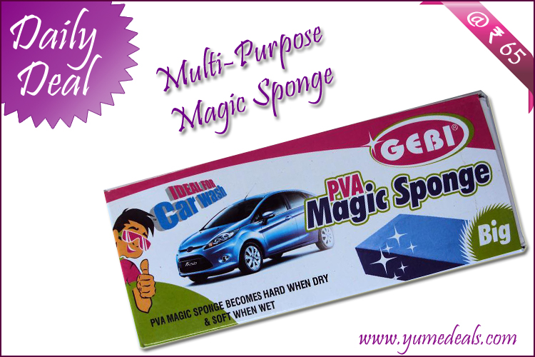 Best deal of the day Magic Sponge is just Rs 65 Only