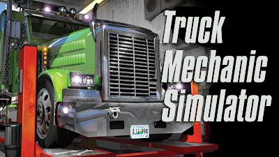 Truck Mechanic Simulator Game Logo