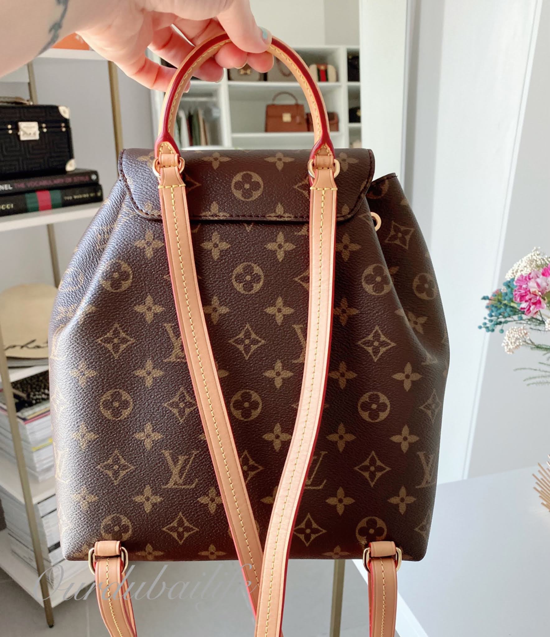 LOUIS VUITTON Monogram Canvas Montsouris PM Backpack