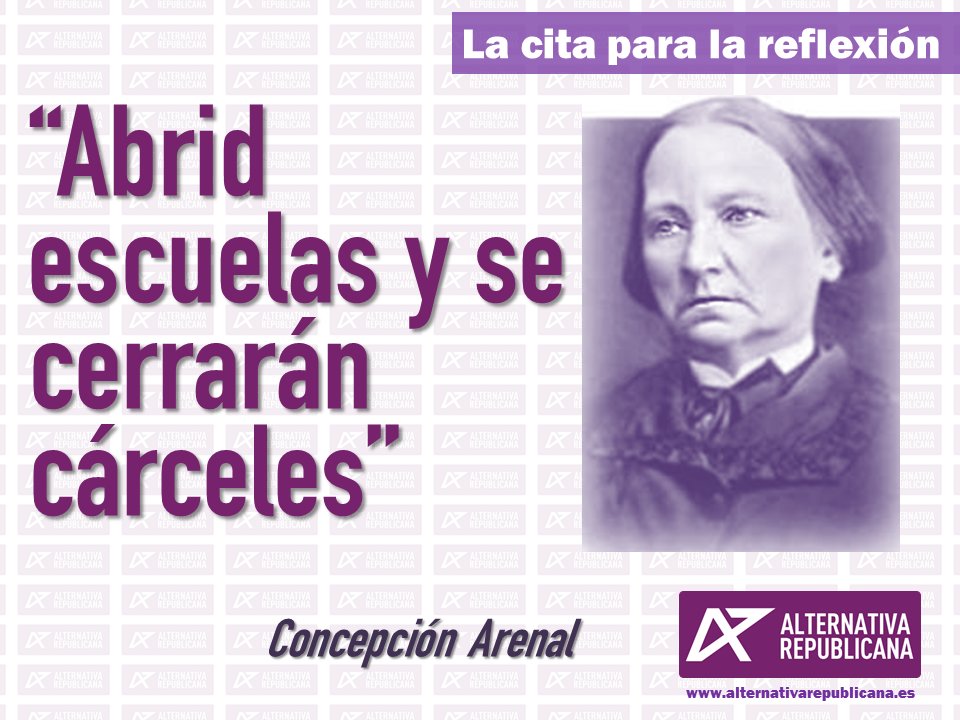 El rincón del conocimiento Concepción Arenal