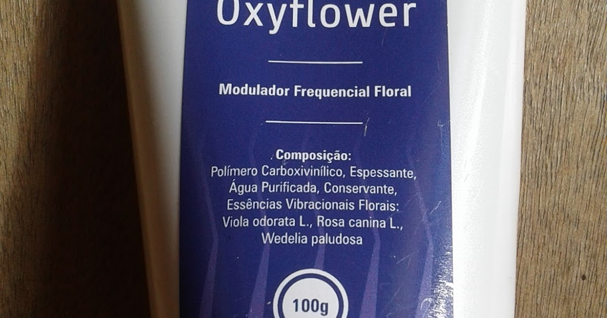 EMDRJ Oxyflower o curinga da farmácia quântica caseira!