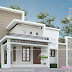 1600 sq-ft flat roof style house front elevation