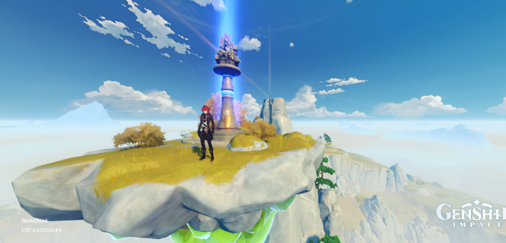 How to get to the floating statue**Genshin Impact