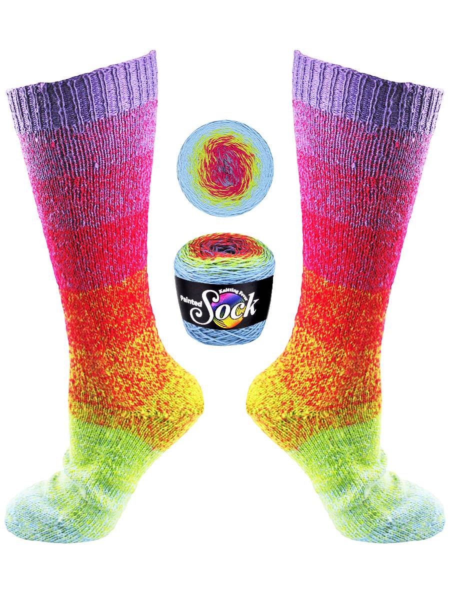 New Colors of Painted Sock