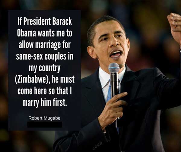 Quote atau Kutipan Unik dari Robert Mugabe