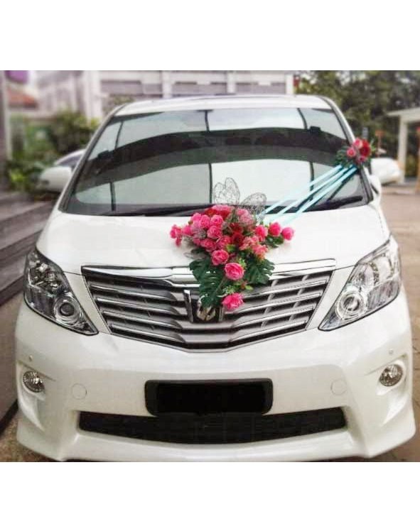 39 Model Dekorasi Mobil Pengantin Paling Unik