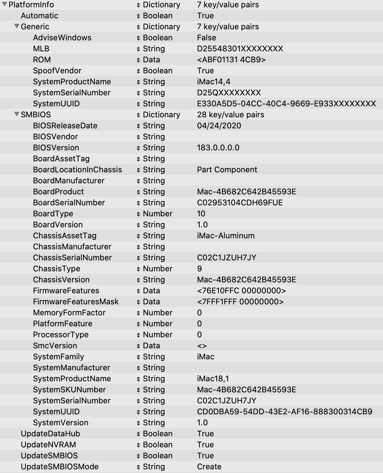 Don S Think Tank Big Sur Opencore 0 6 0 Hp G1 800 Haswell
