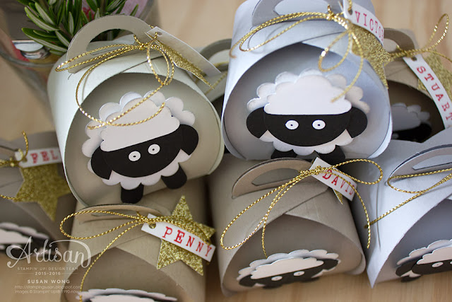 Curvy Keepsake Christmas Sheep ~ Susan Wong