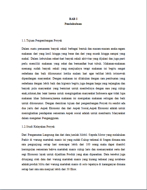 Dokumen Pekerjaan Contoh Proposal Usaha Kecil Bidang Makanan Dokumen Pekerjaan Contoh Proposal Usaha Kecil Bidang Makanan