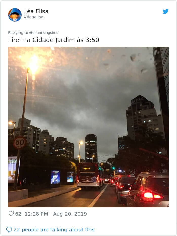 People Share Terrifying Pictures Of Sao Paulo Having Gone Pitch Black During Daytime From Amazon Fires People Share Terrifying Pictures Of Sao Paulo Having Gone Pitch Black During Daytime From Amazon Fires