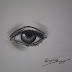 cara menggambar melukis mata dengan pensil