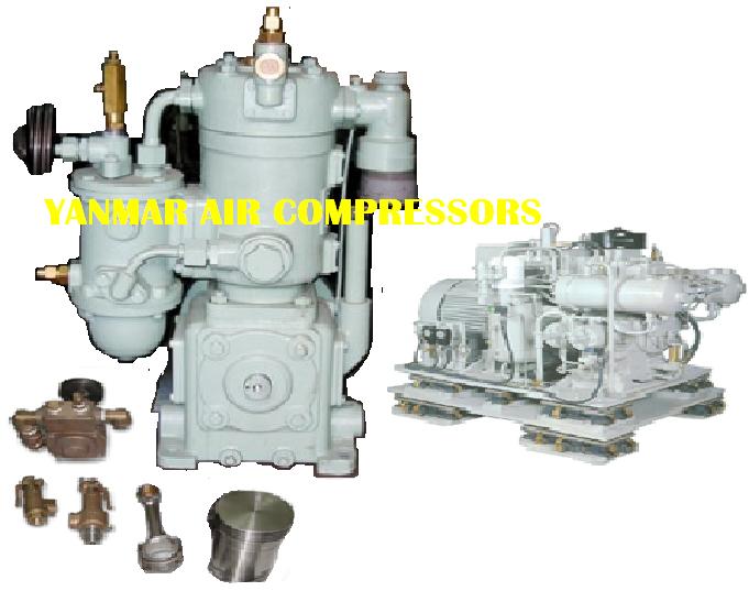 Yanmar SC 10N Air Compressor Spare Parts Ship Machinery Used
