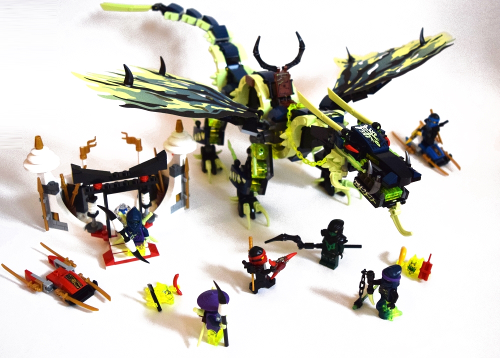 Обзоры, LEGO, Обзоры LEGO: +1 стоящий дракон в лего