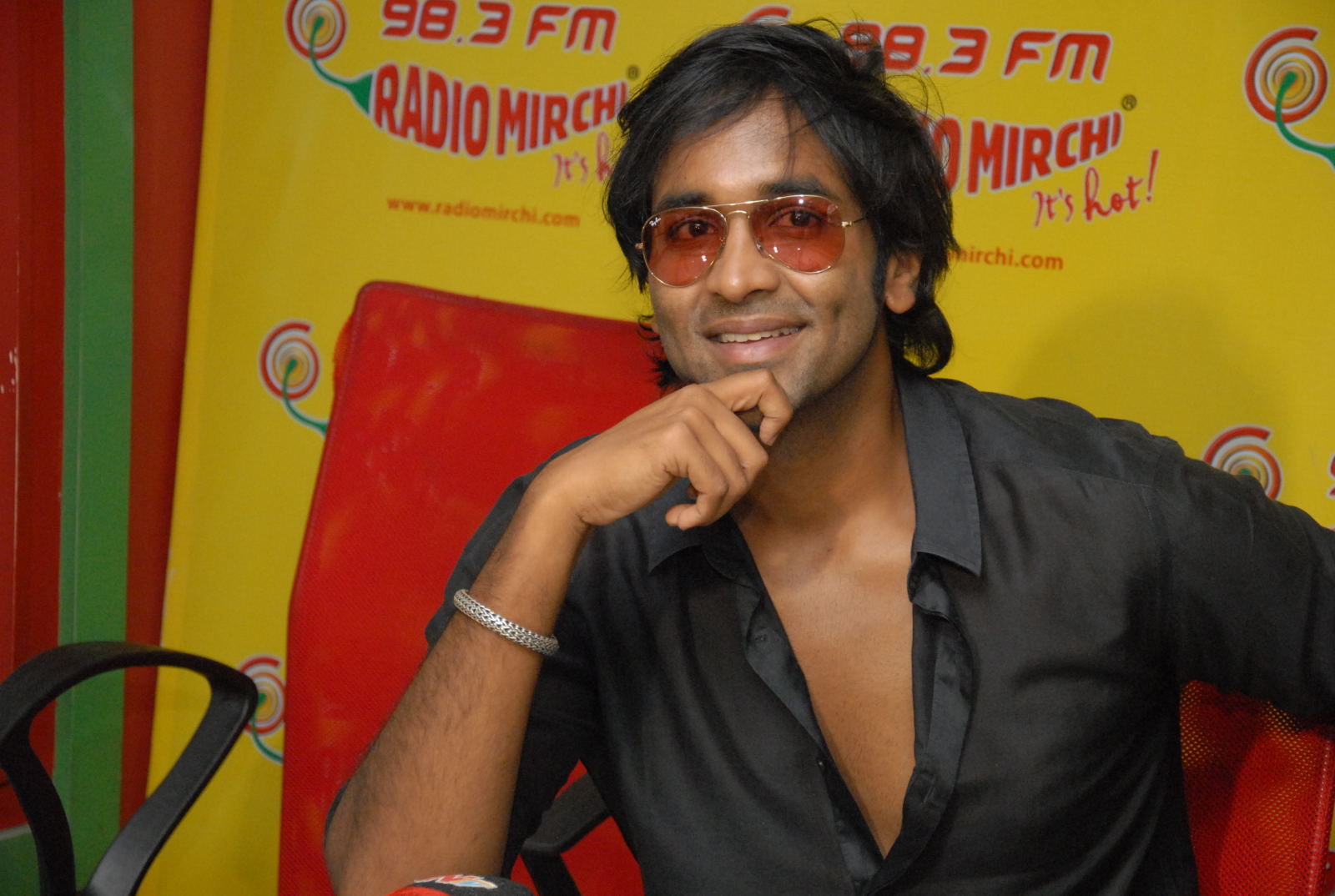 Manchu Vishnu at Denikaina Ready Audio Premier in Radio Mirchi