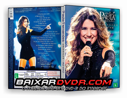 Paula Fernandes Amanhecer (2016) DVD-R Paula Fernandes Amanhecer (2016) DVD-R
