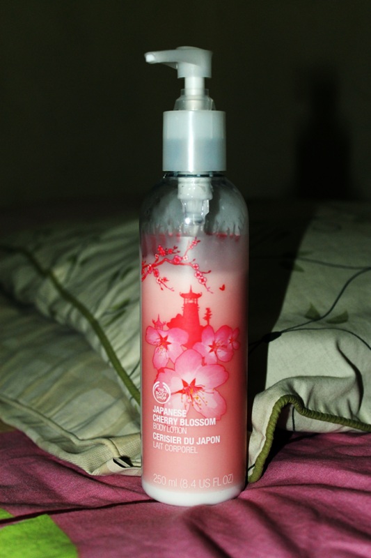 Review The Body Shop Japanese Cherry Blossom Body Lotion Cynthia