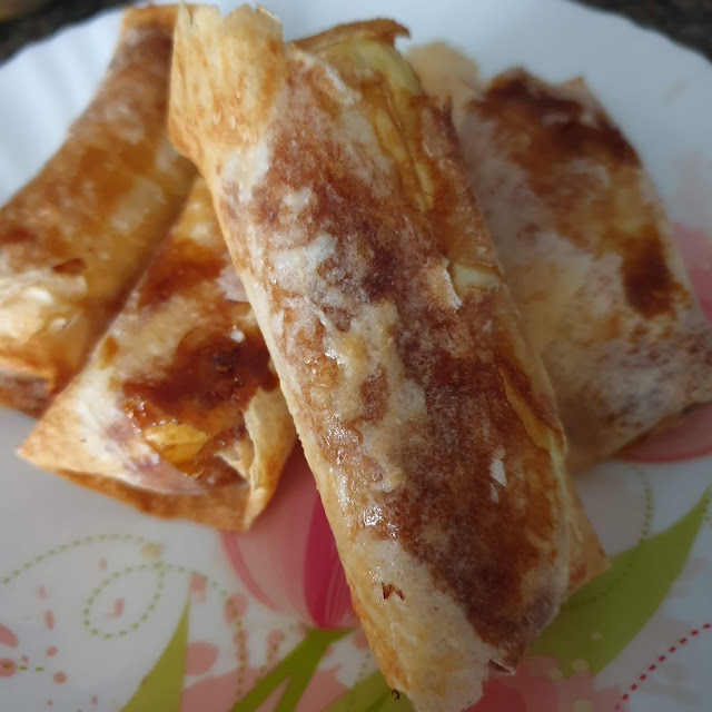 [Recipe] Airfryer Turon (Saba Banana wrapped in crispy lumpia wrapper
