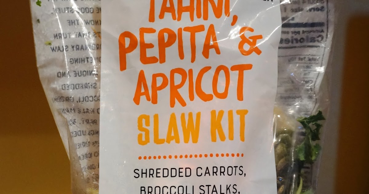 Exploring Trader Joe's Trader Joe's Tahini, Pepita & Apricot Slaw Kit
