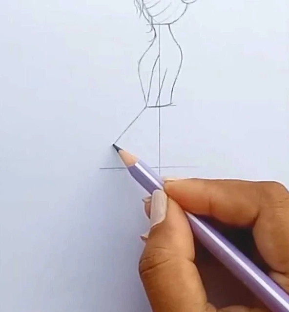 رسم فتاة بالرصاص رسم فتاة جميلة بالرصاص