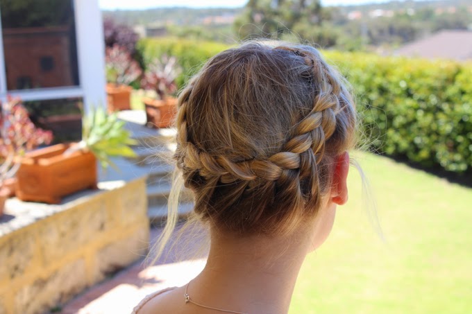 Relaxed Crown Braid | Cate Renée