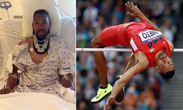 I Could Still Feel My Body But I Couldnt Move Former Us Olympic High Jumper Who Was Paralysed Attempting To Do A Backflip Explains How He Is Lucky To Be I Could Still Feel My Body But I Couldnt Move Former Us Olympic High Jumper Who Was Paralysed Attempting To Do A Backflip Explains How He Is Lucky To Be