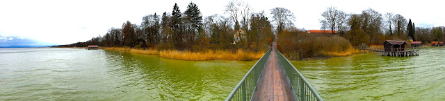 Panorama Dampfersteg am Ammersee