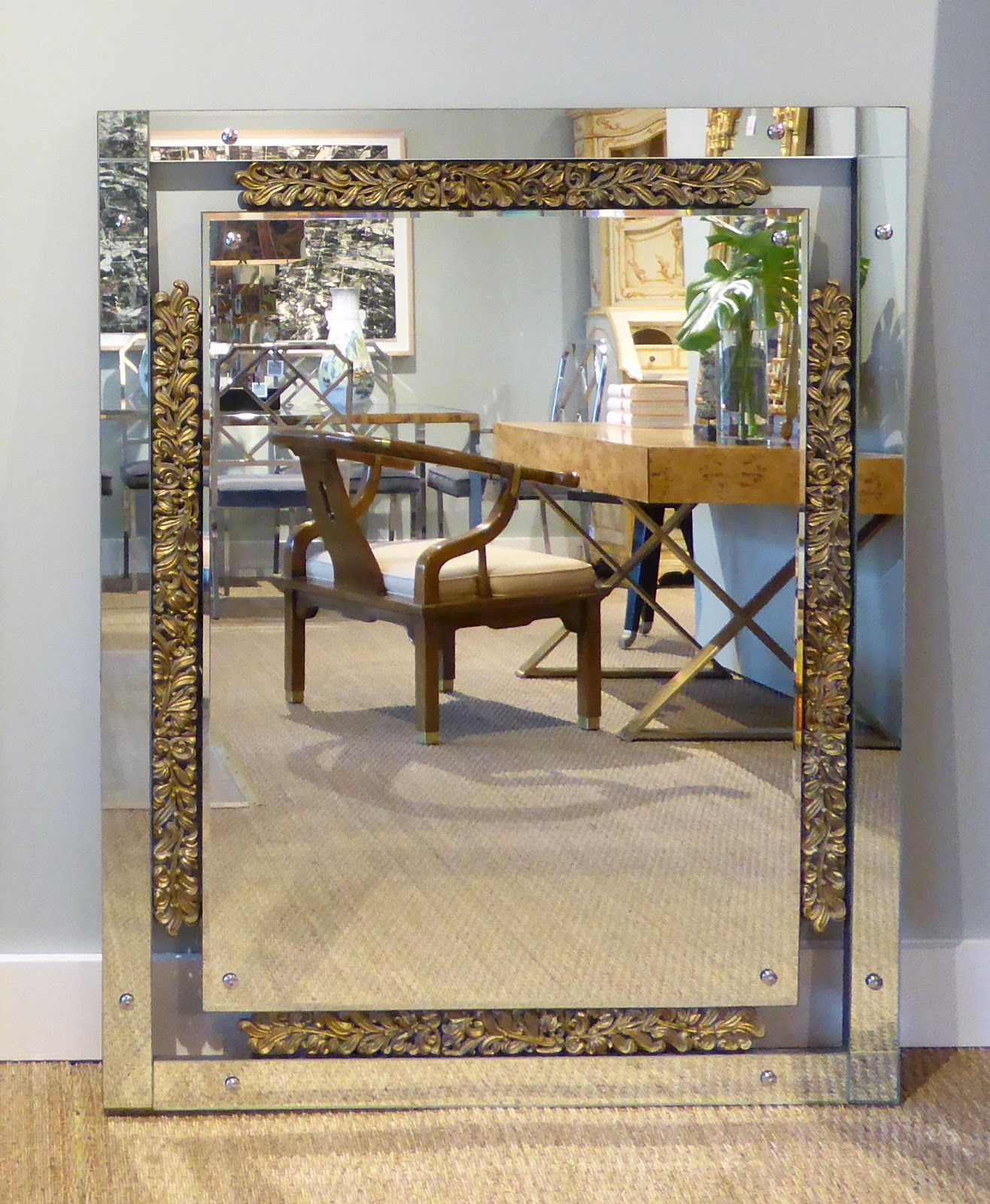 MICHAEL THOMAS Hobbs Mirror Framed Mirror