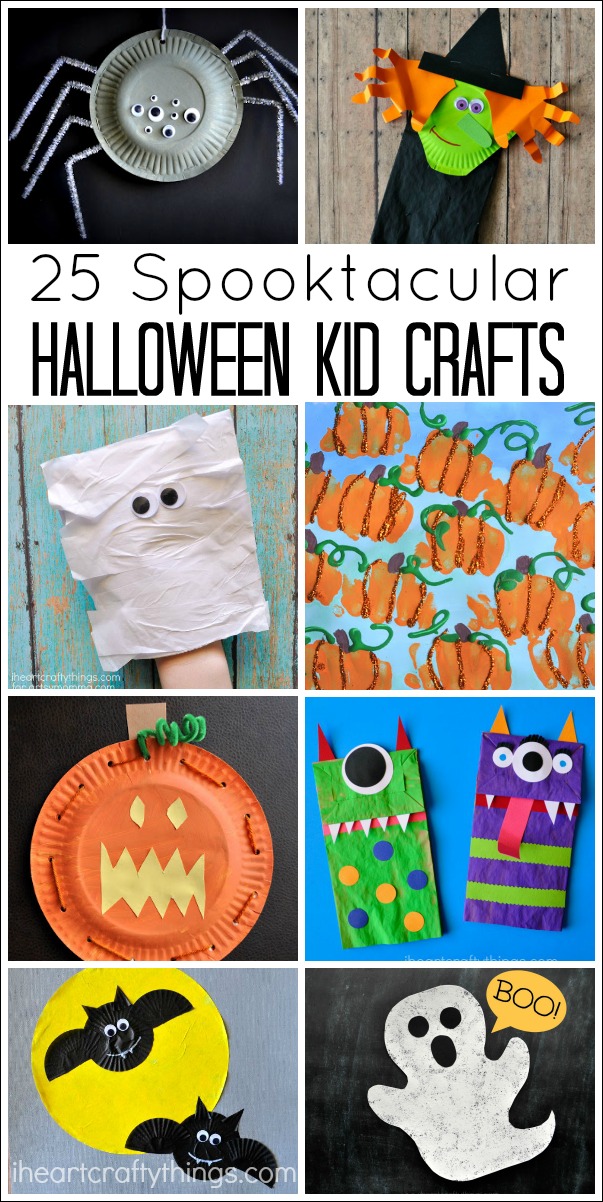 Scary Fun Halloween Crafts for Year 1 Kids
