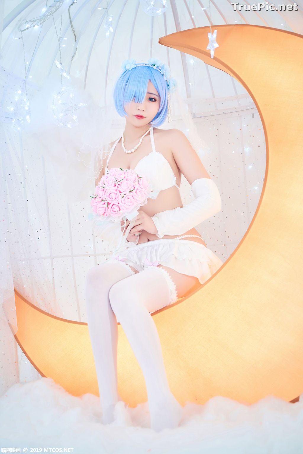 Image [MTCos] 喵糖映画 Vol.043 – Chinese Cute Model – Sexy Rem Cosplay - TruePic.net - Picture-15