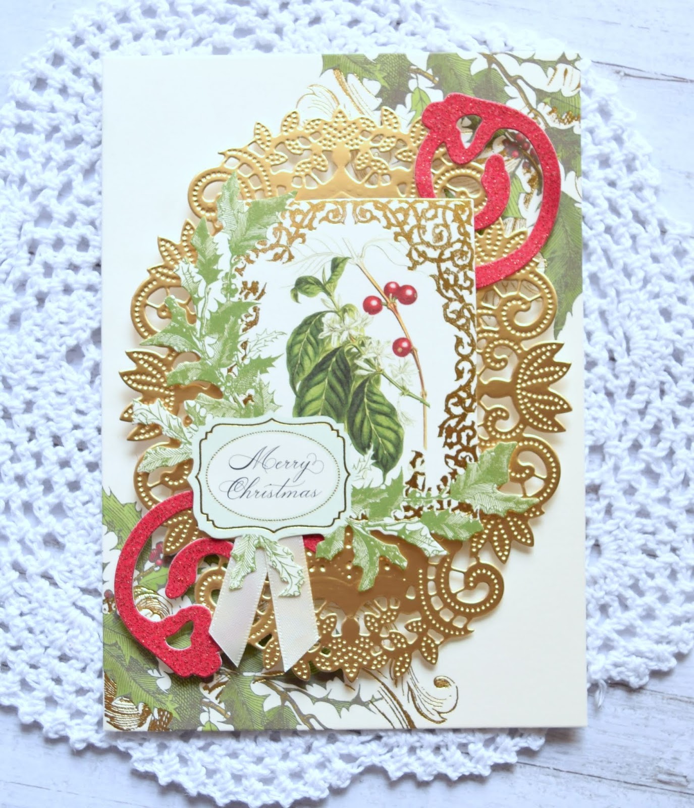 Crafty Creations with Shemaine 25 Days of Holiday cards Day 18