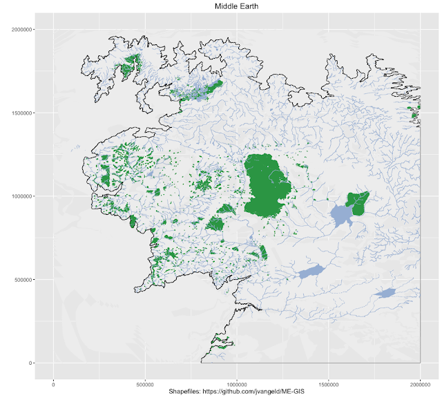 Making Middle Earth maps with R