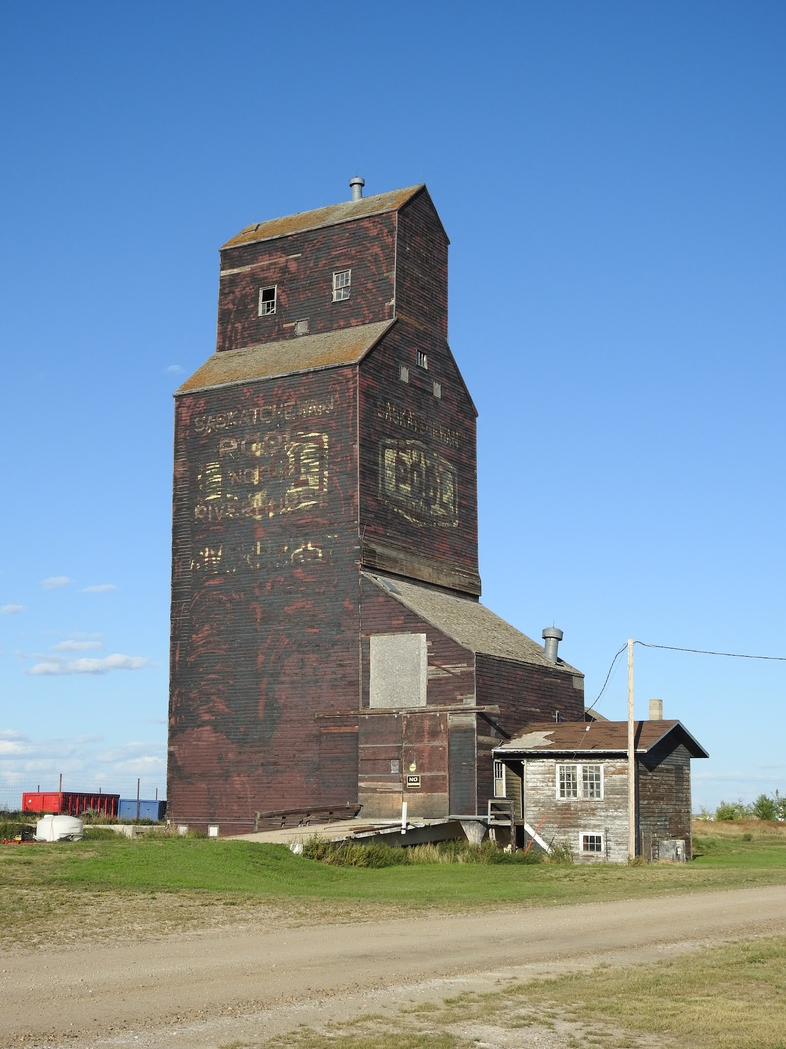 The view from here Riverhurst, Saskatchewan Elevator