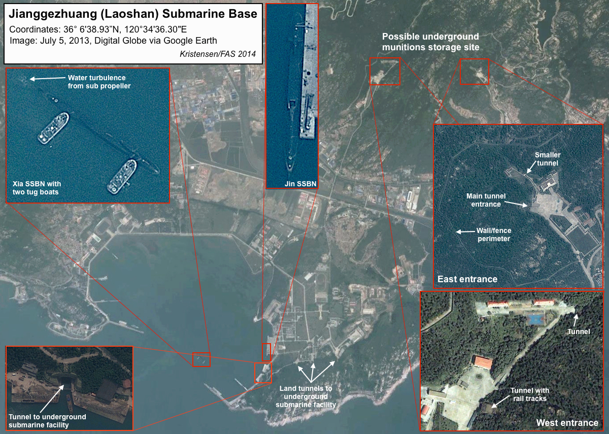 Submarine Matters Chinese SSBNs including Shipyards and Bases
