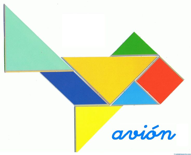 La Pecera de Lourdes: Figuras tangram