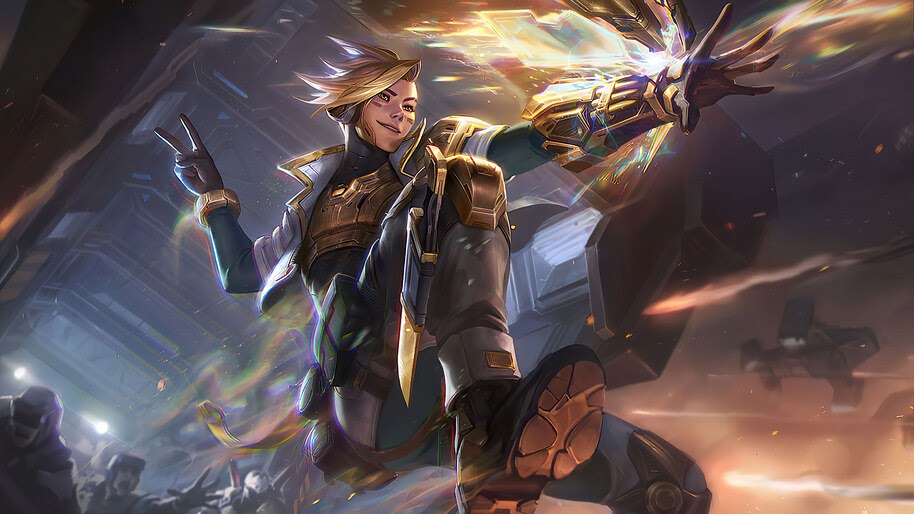 PsyOps, Ezreal, Prestige, LoL, Splash Art, 8K, #7.2582
