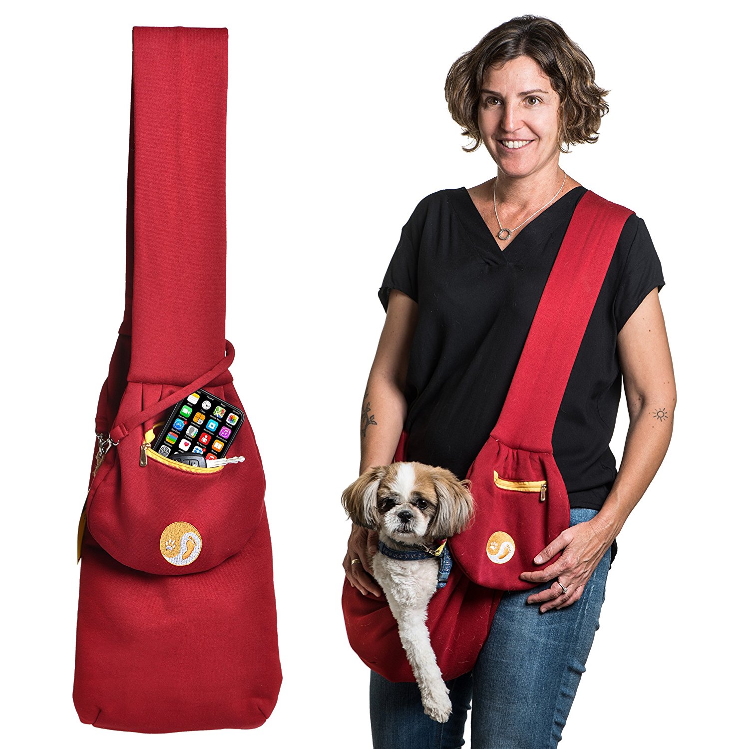 HandsFree dog Carrier Sling Dog Carrier Slings