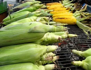 African grilled corn on the cob recipe