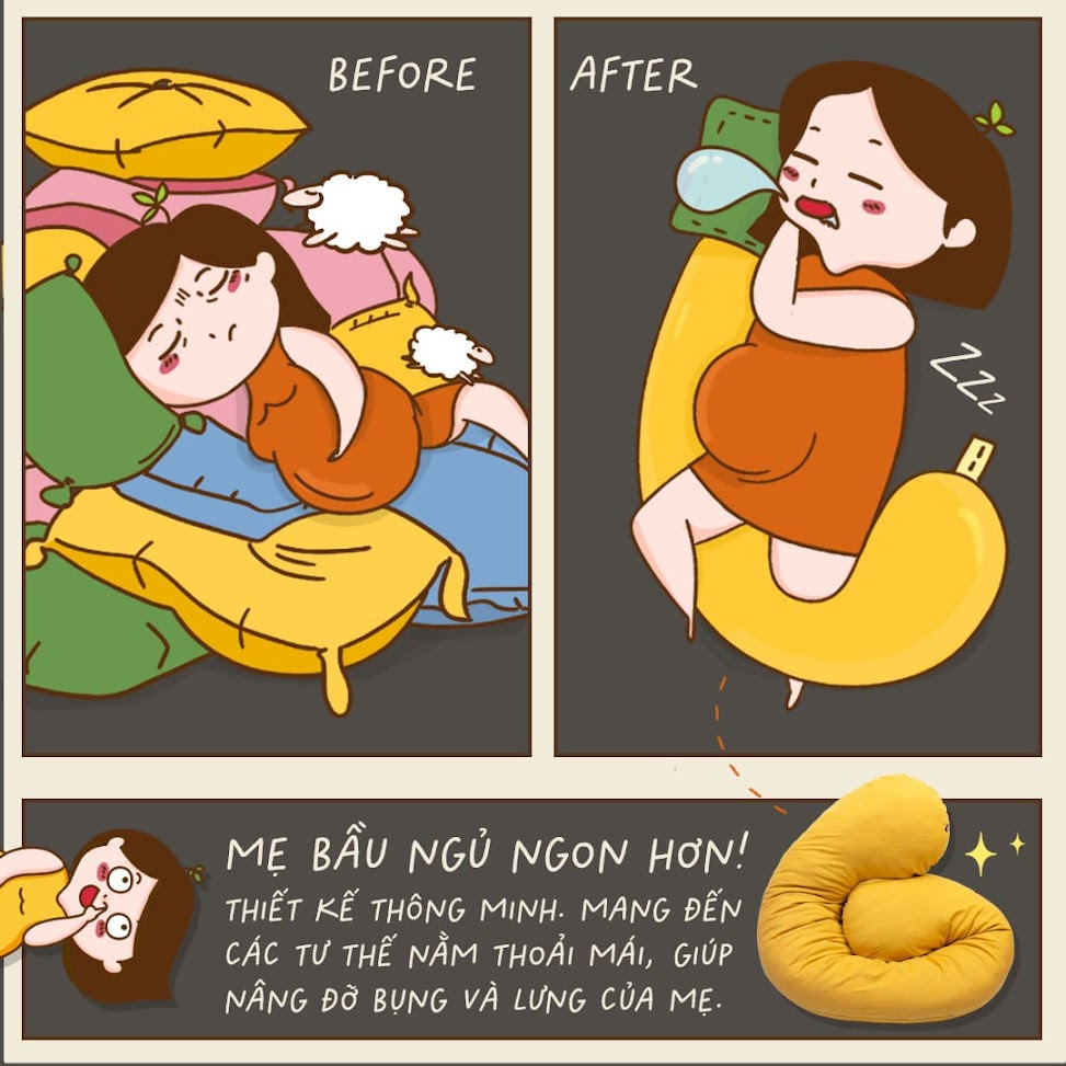 [A159] Lưu ý khi mua gối cho bà bầu an toàn, chính hãng